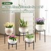 4 Packs 9 inches Metal Plant Stand-4