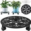 Heavy Duty Plant caddy with Wheels-1