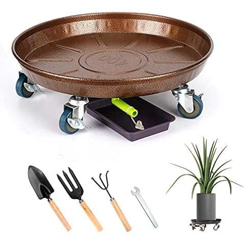 Heavy Duty Plant caddy with Wheels-3