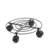 Premium Rolling Metal Plant Dolly: Ideal for Indoor & Outdoor Use